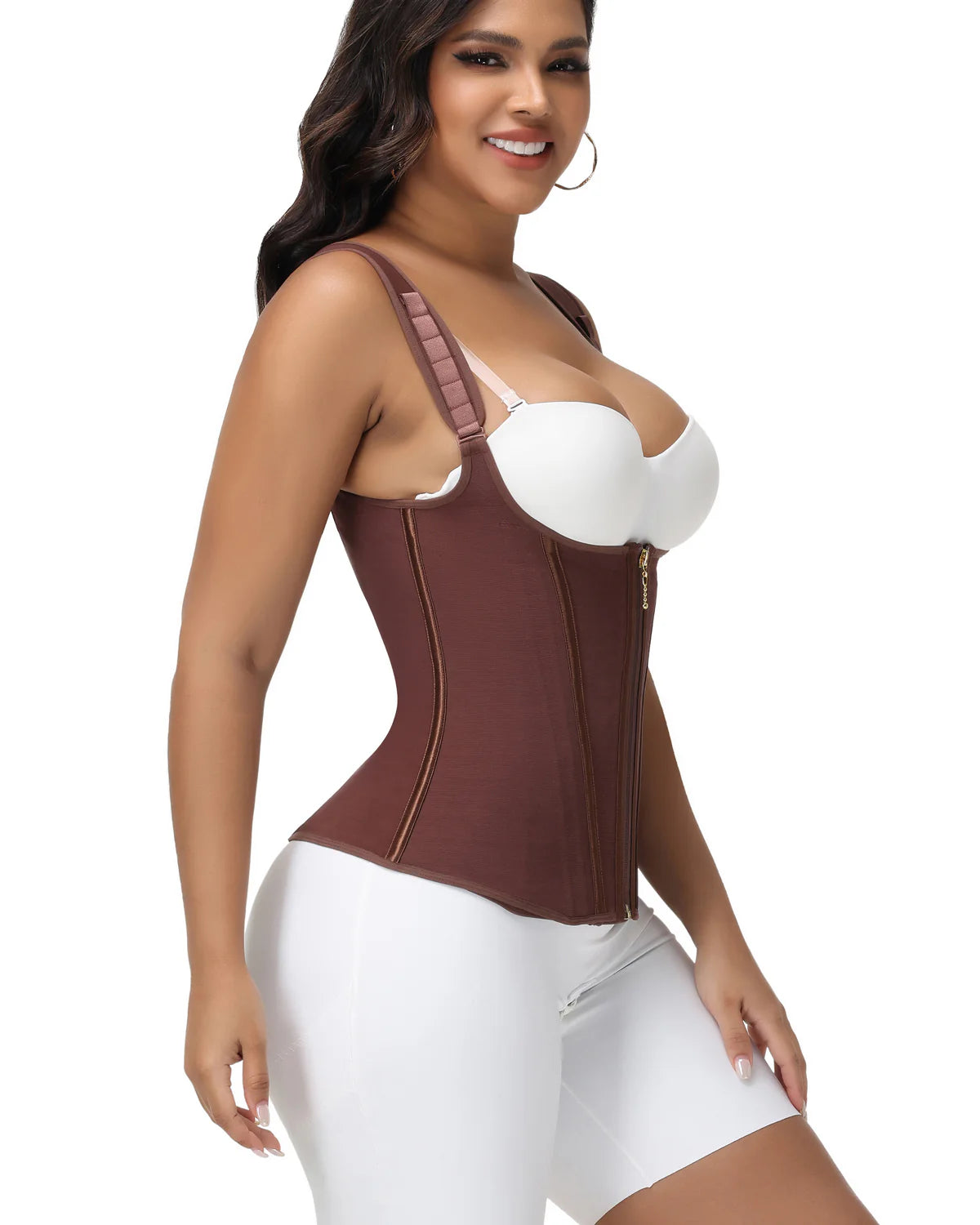 Transform Your Figure with the Shapshe® Women's Waist Trainer Corset Vest – Ultimate Body Shaper with Steel Bones