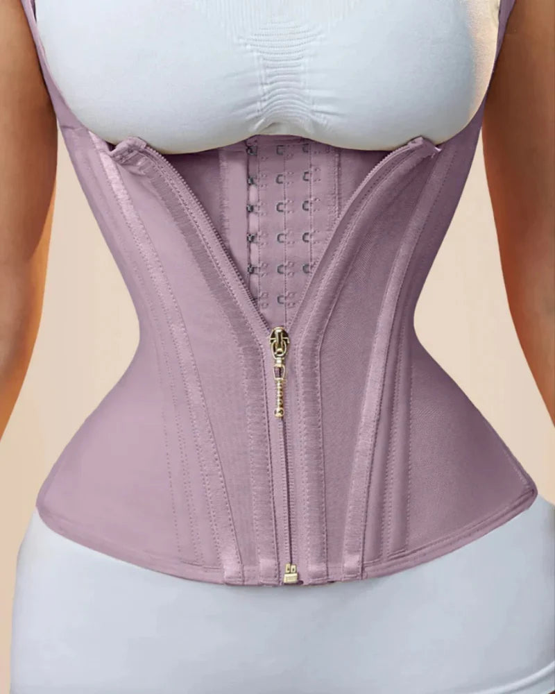 Transform Your Figure with the Shapshe® Women's Waist Trainer Corset Vest – Ultimate Body Shaper with Steel Bones