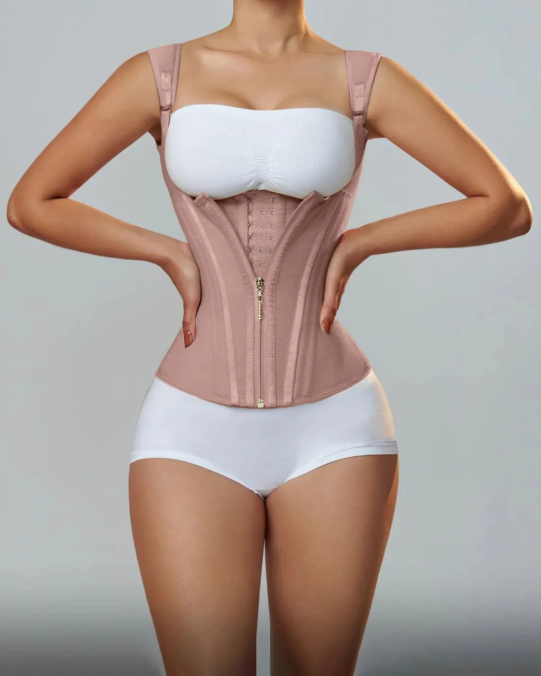 Transform Your Figure with the Shapshe® Women's Waist Trainer Corset Vest – Ultimate Body Shaper with Steel Bones