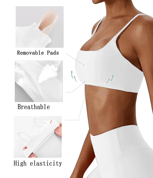 Cross Back Sports Bra