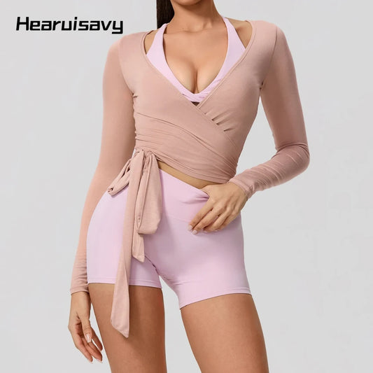 Breathable Long Sleeve Yoga Top