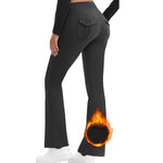 High Waisted Flared Yoga Pants