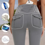 High Waisted Flared Yoga Pants