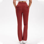High Waisted Flared Yoga Pants