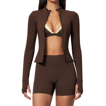 New Tight-Fitting Yoga Workout Three-Piece Set