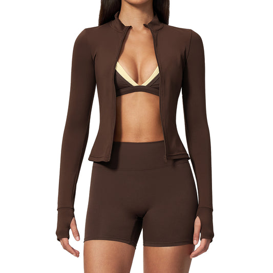 New Tight-Fitting Yoga Workout Three-Piece Set