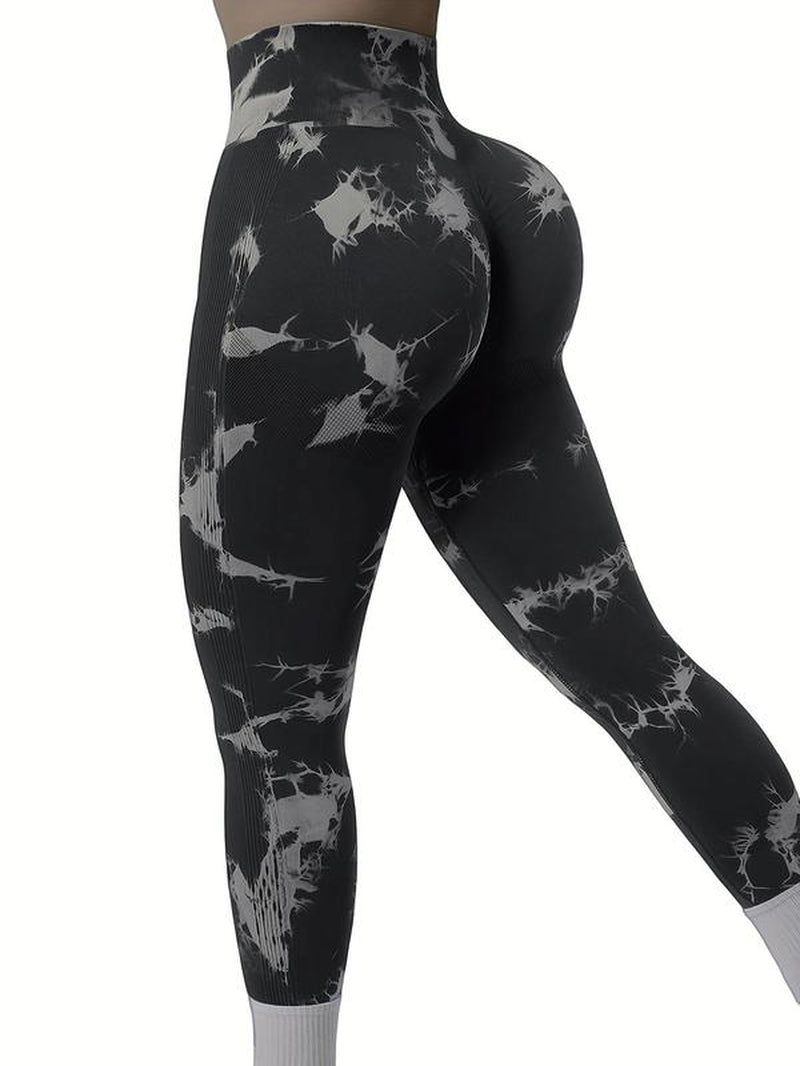 Fall Sporty Women'S High Waist Ruched Sports Leggings, Sport Plain High Stretch Skinny Pants for Yoga Running Gym Workout, Workout Clothes for Women, Women Sport & Outdoor Clothing for Back to School, Plz Order a Size Up, Fall Outfits 2024, 90S Clothes