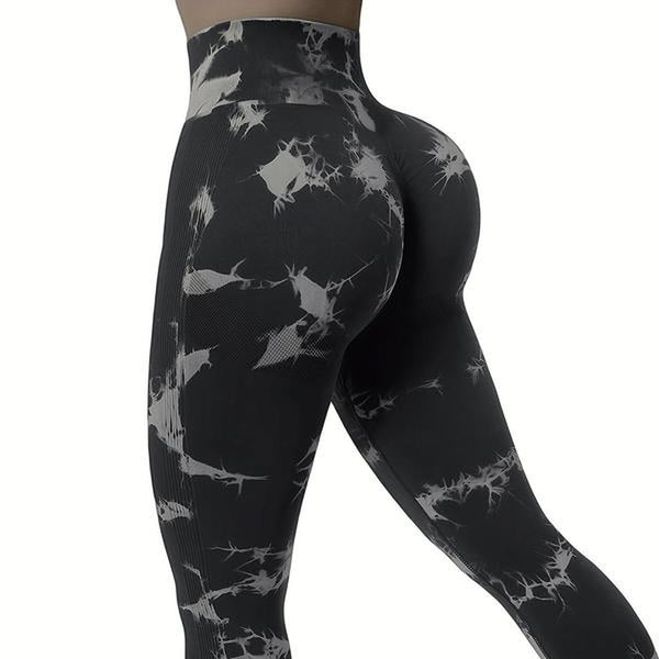 Fall Sporty Women'S High Waist Ruched Sports Leggings, Sport Plain High Stretch Skinny Pants for Yoga Running Gym Workout, Workout Clothes for Women, Women Sport & Outdoor Clothing for Back to School, Plz Order a Size Up, Fall Outfits 2024, 90S Clothes