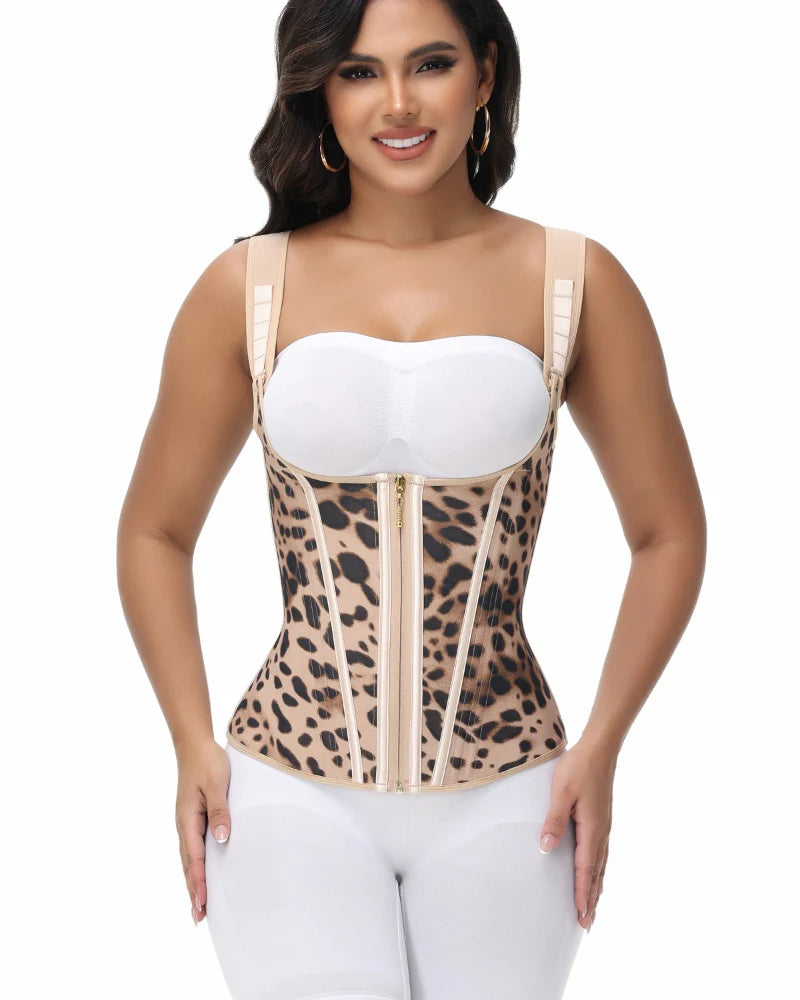 Transform Your Figure with the Shapshe® Women's Waist Trainer Corset Vest – Ultimate Body Shaper with Steel Bones