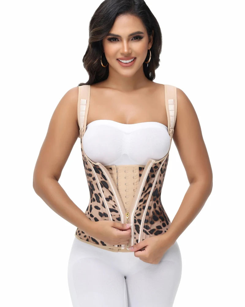 Transform Your Figure with the Shapshe® Women's Waist Trainer Corset Vest – Ultimate Body Shaper with Steel Bones