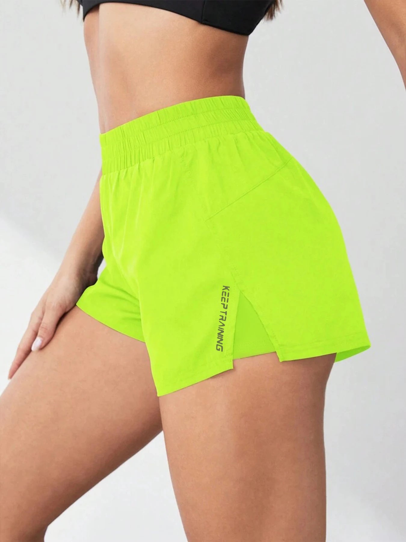 Elevate Your Workout with Our 2026 Faux Two-Piece Anti-Exposure Yoga Shorts - Perfect for Fitness, Running, and Casual Wear!