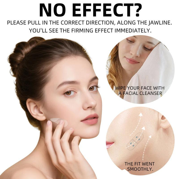Invisible Face Lifting Tape (120 Pcs) - Instant V-Shape & Lifting Effect - Waterproof, Breathable & Skin-Friendly - for Sagging Skin & Wrinkle Concealing - Perfect for Daily Commute, Photos & Video Calls