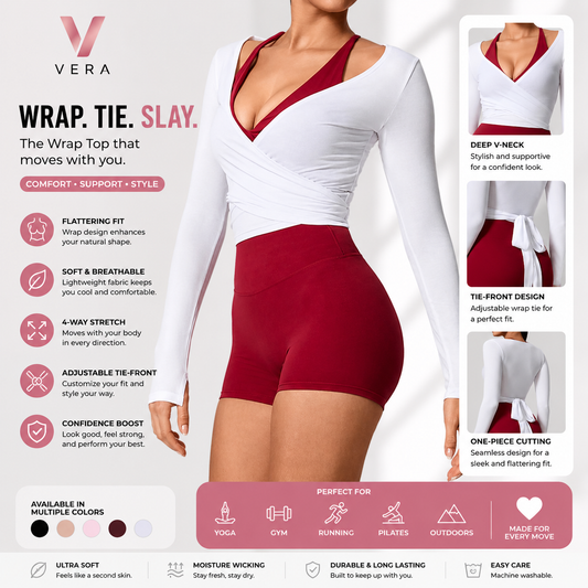 Breathable Long Sleeve Yoga Top