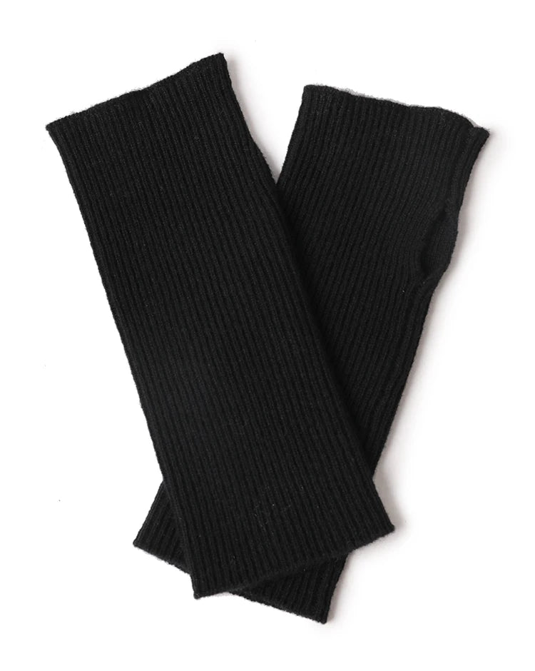 Custom Pure 100% Cashmere Gloves Winter Men Women Fingerless Knitted Fashion Thermal Woolen Wool Mittens Gloves