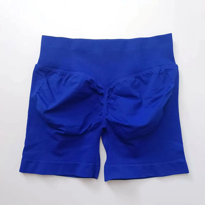 Elevate Your Workout with NCLAGEN Women's Impact Shorts - Seamless 4.5" Biker Shorts for Ultimate Comfort and Style