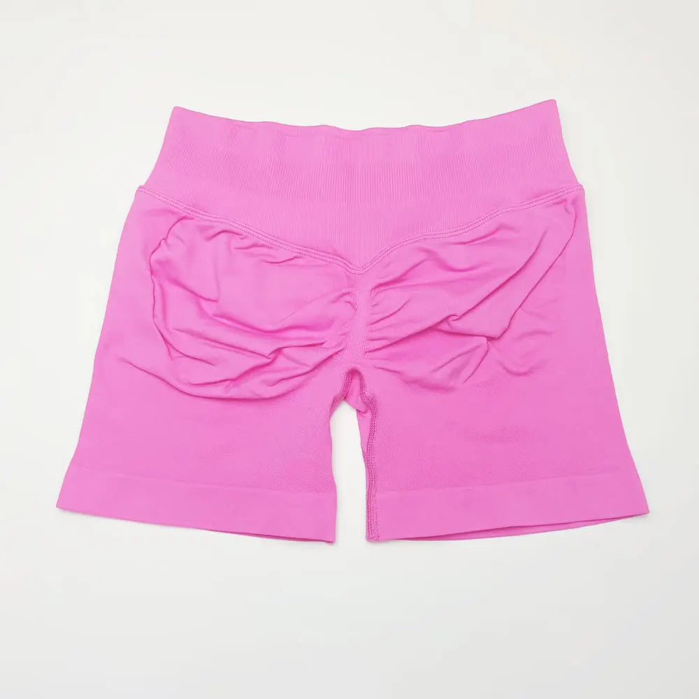Elevate Your Workout with NCLAGEN Women's Impact Shorts - Seamless 4.5" Biker Shorts for Ultimate Comfort and Style