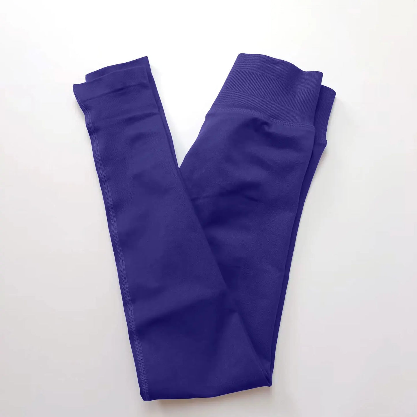 Elevate Your Workout with NCLAGEN Women's Seamless Yoga Leggings - Tummy Control & Squat Proof for Ultimate Comfort and Style