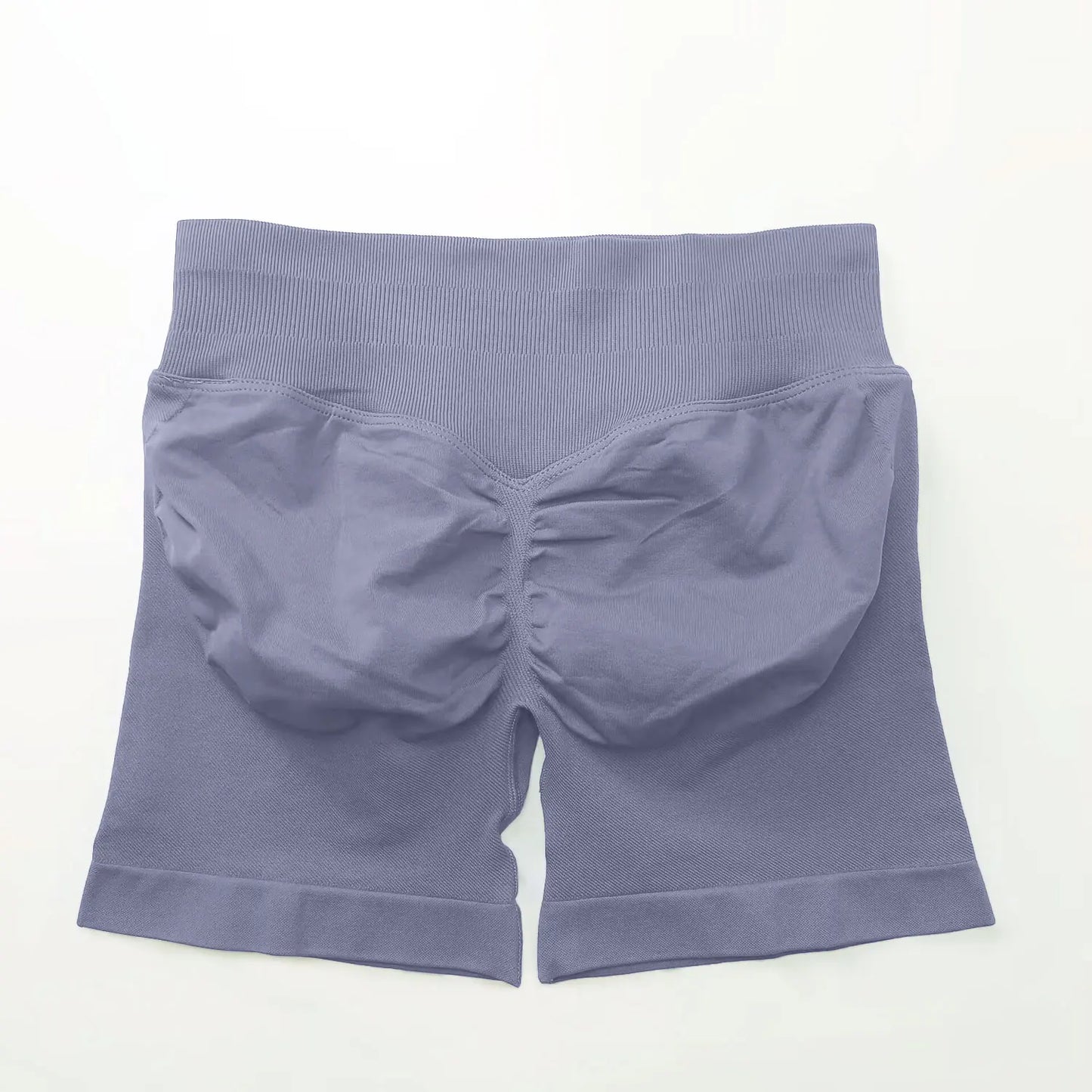Elevate Your Workout with NCLAGEN Women's Impact Shorts - Seamless 4.5" Biker Shorts for Ultimate Comfort and Style