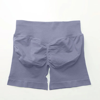 Elevate Your Workout with NCLAGEN Women's Impact Shorts - Seamless 4.5" Biker Shorts for Ultimate Comfort and Style