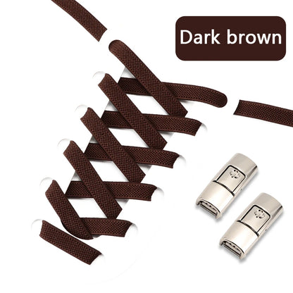 Transform Your Footwear with No Tie Press Lock Elastic Shoelaces - Perfect for Kids and Adults!