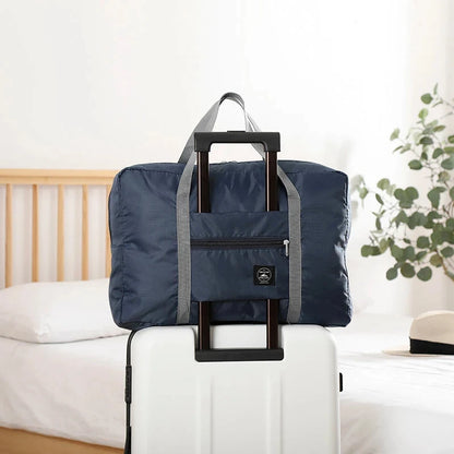 Ultimate Foldable Travel Duffel Bag - Lightweight, Spacious, and Stylish for Women & Girls - Perfect for Weekend Getaways and Overnight Trips