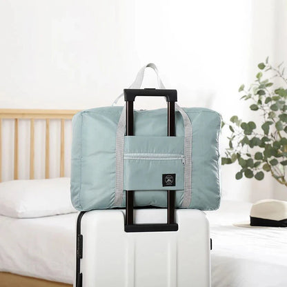 Ultimate Foldable Travel Duffel Bag - Lightweight, Spacious, and Stylish for Women & Girls - Perfect for Weekend Getaways and Overnight Trips