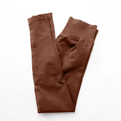 Elevate Your Workout with NCLAGEN Women's Seamless Yoga Leggings - Tummy Control & Squat Proof for Ultimate Comfort and Style