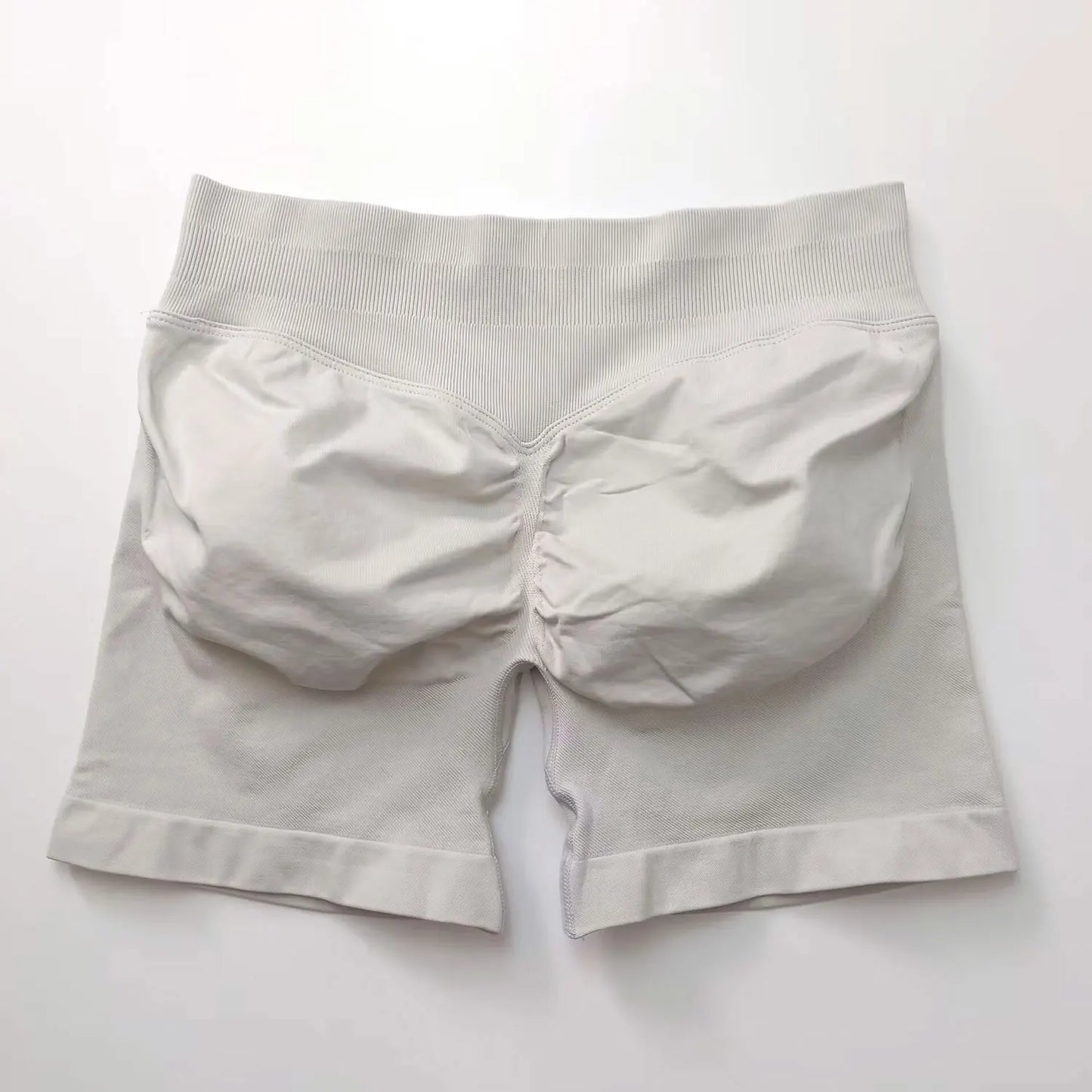 Elevate Your Workout with NCLAGEN Women's Impact Shorts - Seamless 4.5" Biker Shorts for Ultimate Comfort and Style