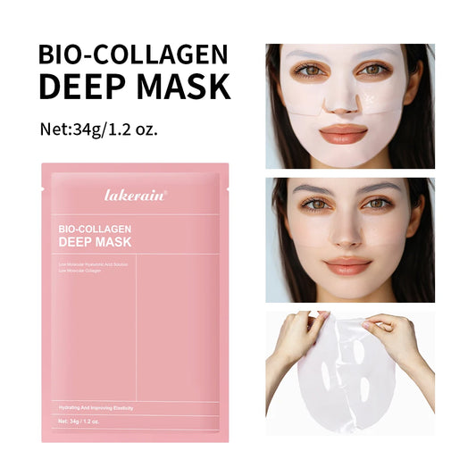 Revitalize Your Skin Overnight with the Korean Deep Collagen Peel-Off Mask - Anti-Wrinkle, Lifting Treatment for All Skin Types