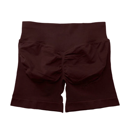 Elevate Your Workout with NCLAGEN Women's Impact Shorts - Seamless 4.5" Biker Shorts for Ultimate Comfort and Style