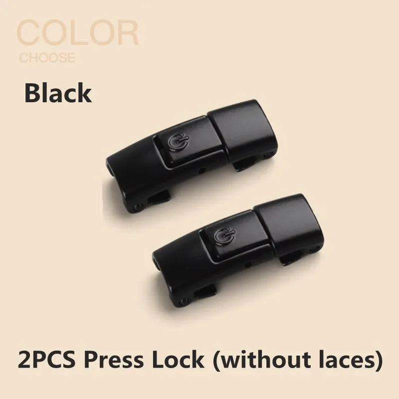 Transform Your Footwear with No Tie Press Lock Elastic Shoelaces - Perfect for Kids and Adults!