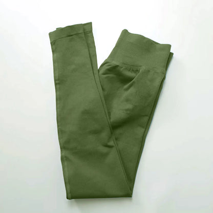 Elevate Your Workout with NCLAGEN Women's Seamless Yoga Leggings - Tummy Control & Squat Proof for Ultimate Comfort and Style