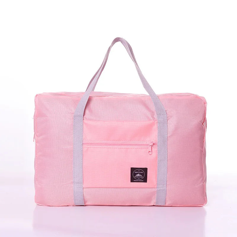 Ultimate Foldable Travel Duffel Bag - Lightweight, Spacious, and Stylish for Women & Girls - Perfect for Weekend Getaways and Overnight Trips