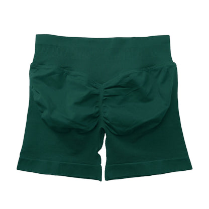 Elevate Your Workout with NCLAGEN Women's Impact Shorts - Seamless 4.5" Biker Shorts for Ultimate Comfort and Style