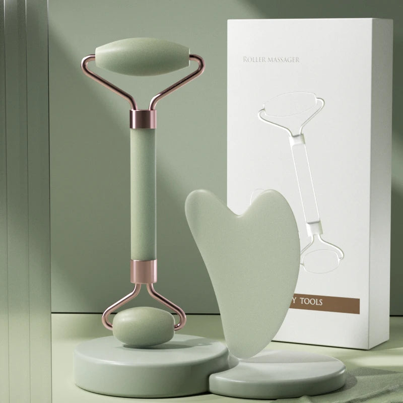 Revitalize Your Skin with the Resin Facial Massage Roller – Perfect for Face, Neck, and Eye Care!