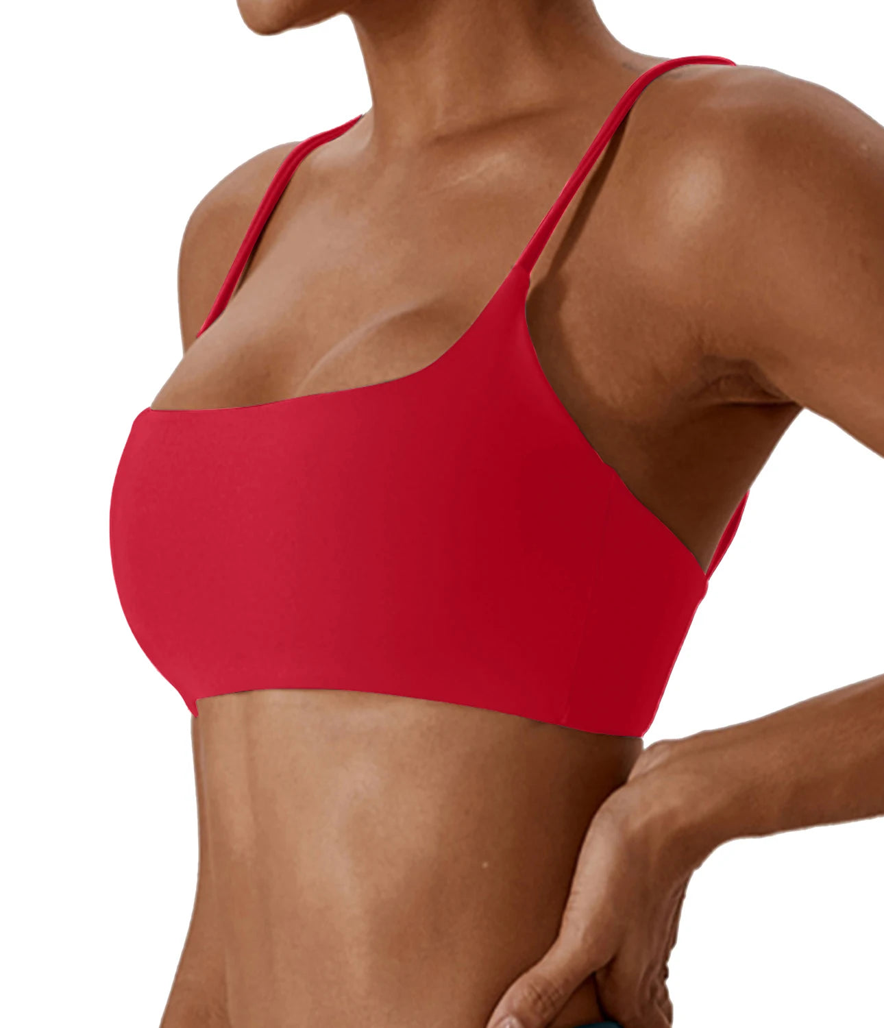 Elevate Your Workout with the Super Soft Back Cross Sports Bra - Ultimate Comfort & Style for Women
