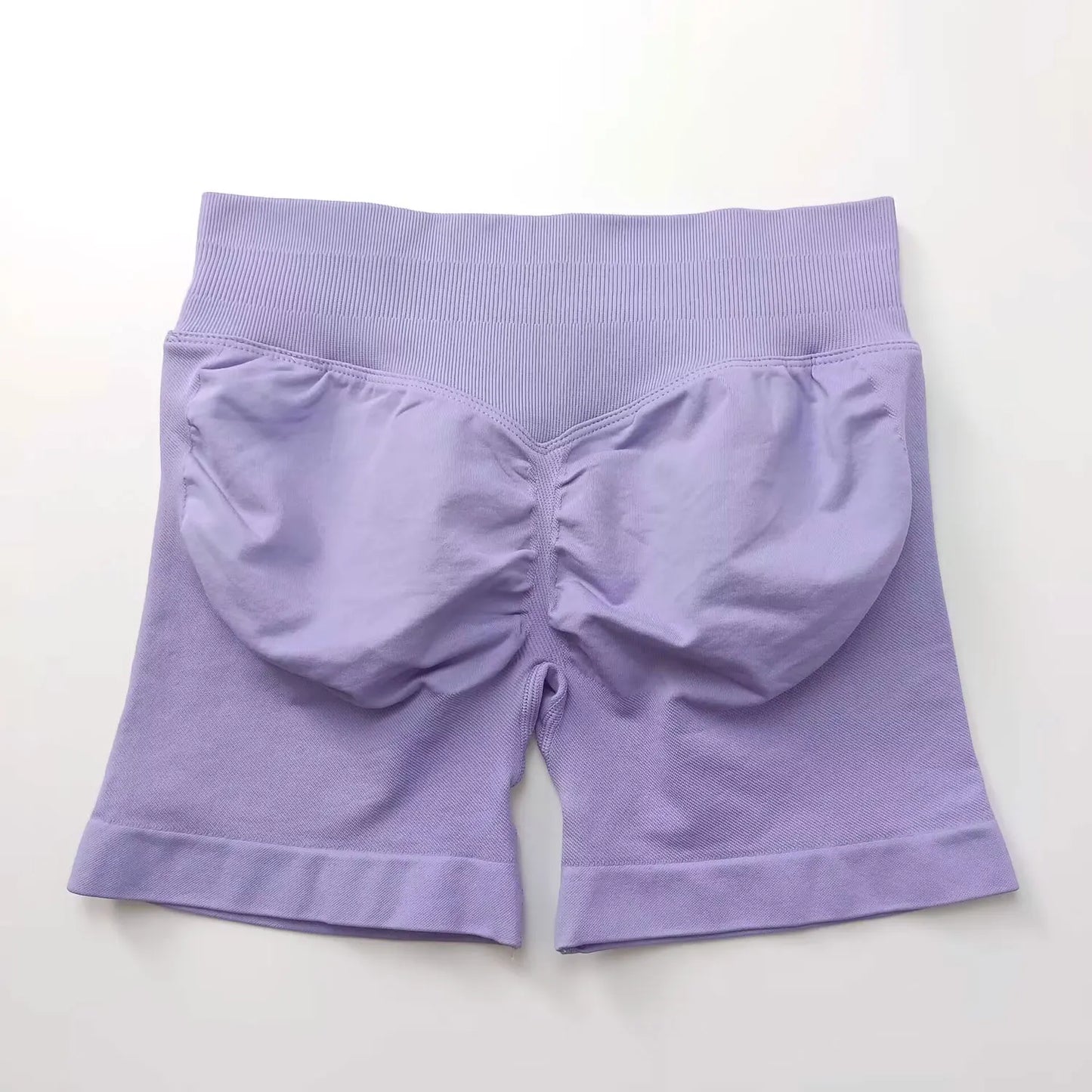 Elevate Your Workout with NCLAGEN Women's Impact Shorts - Seamless 4.5" Biker Shorts for Ultimate Comfort and Style
