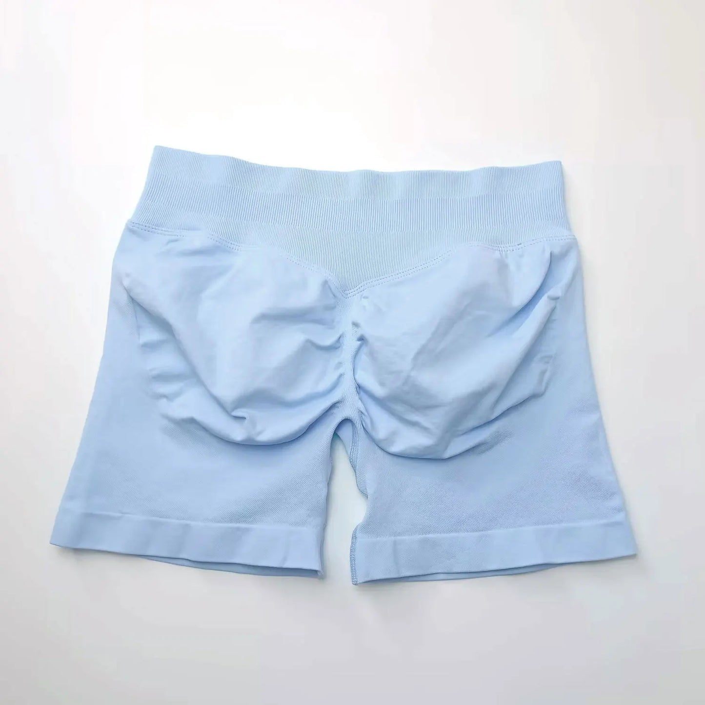 Elevate Your Workout with NCLAGEN Women's Impact Shorts - Seamless 4.5" Biker Shorts for Ultimate Comfort and Style