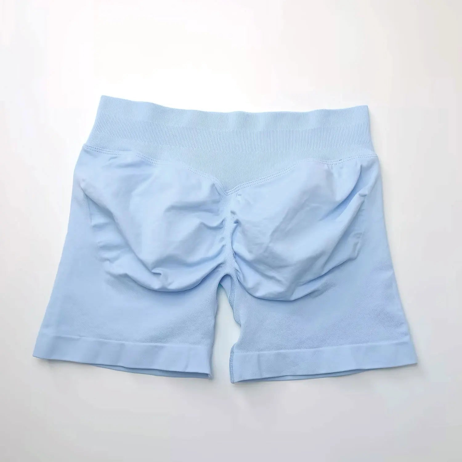 Elevate Your Workout with NCLAGEN Women's Impact Shorts - Seamless 4.5" Biker Shorts for Ultimate Comfort and Style