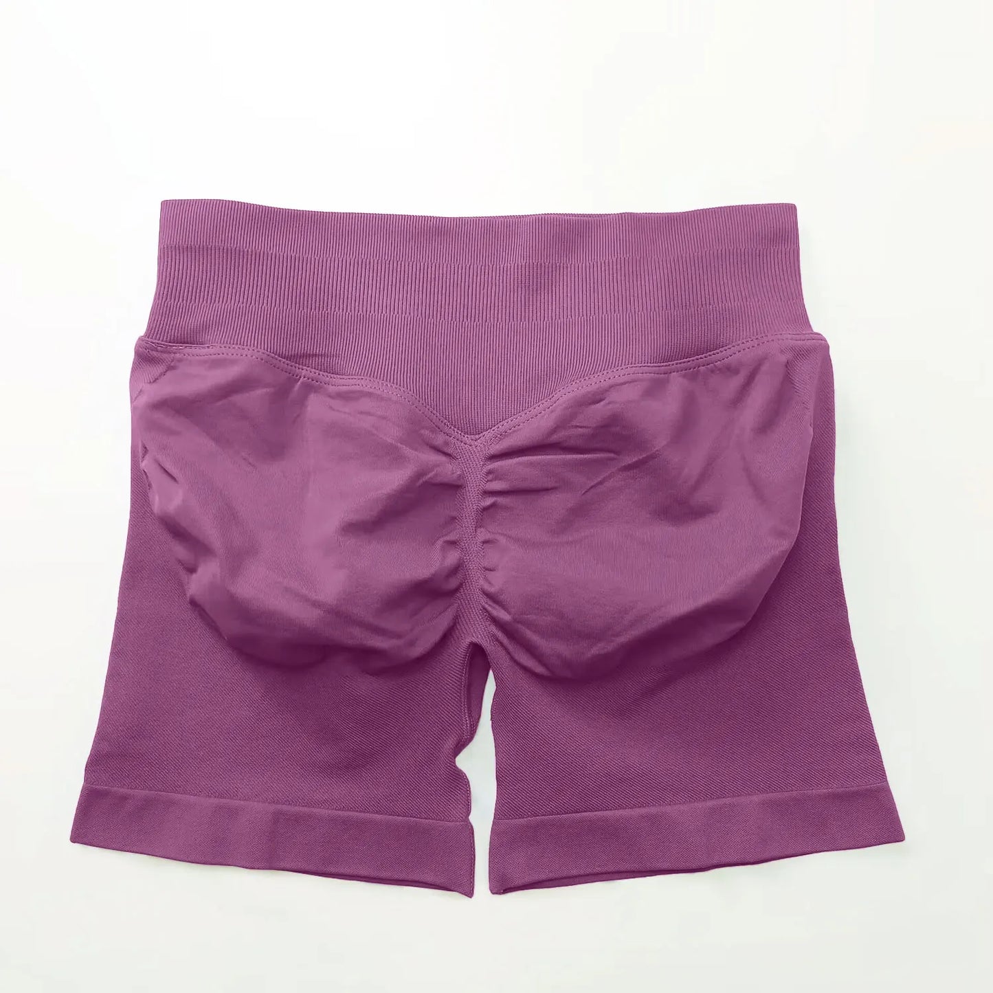 Elevate Your Workout with NCLAGEN Women's Impact Shorts - Seamless 4.5" Biker Shorts for Ultimate Comfort and Style