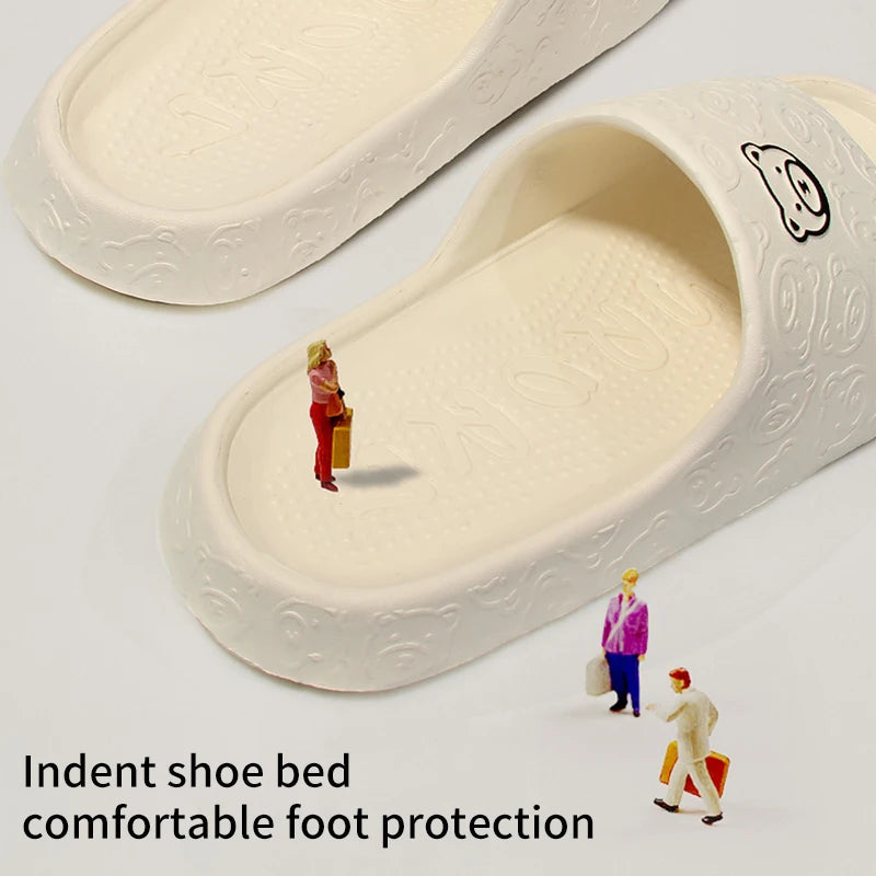 Step into Comfort: Stylish Non-Slip Eva Slippers for Women - Perfect for Indoor Summer Relaxation