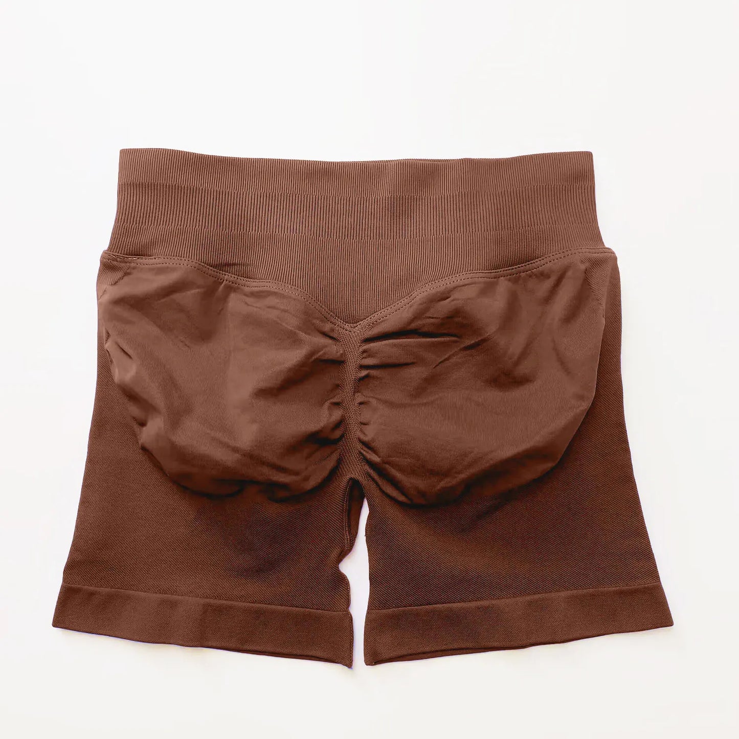 Elevate Your Workout with NCLAGEN Women's Impact Shorts - Seamless 4.5" Biker Shorts for Ultimate Comfort and Style
