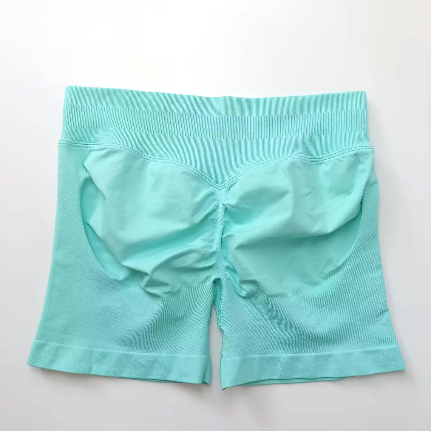 Elevate Your Workout with NCLAGEN Women's Impact Shorts - Seamless 4.5" Biker Shorts for Ultimate Comfort and Style