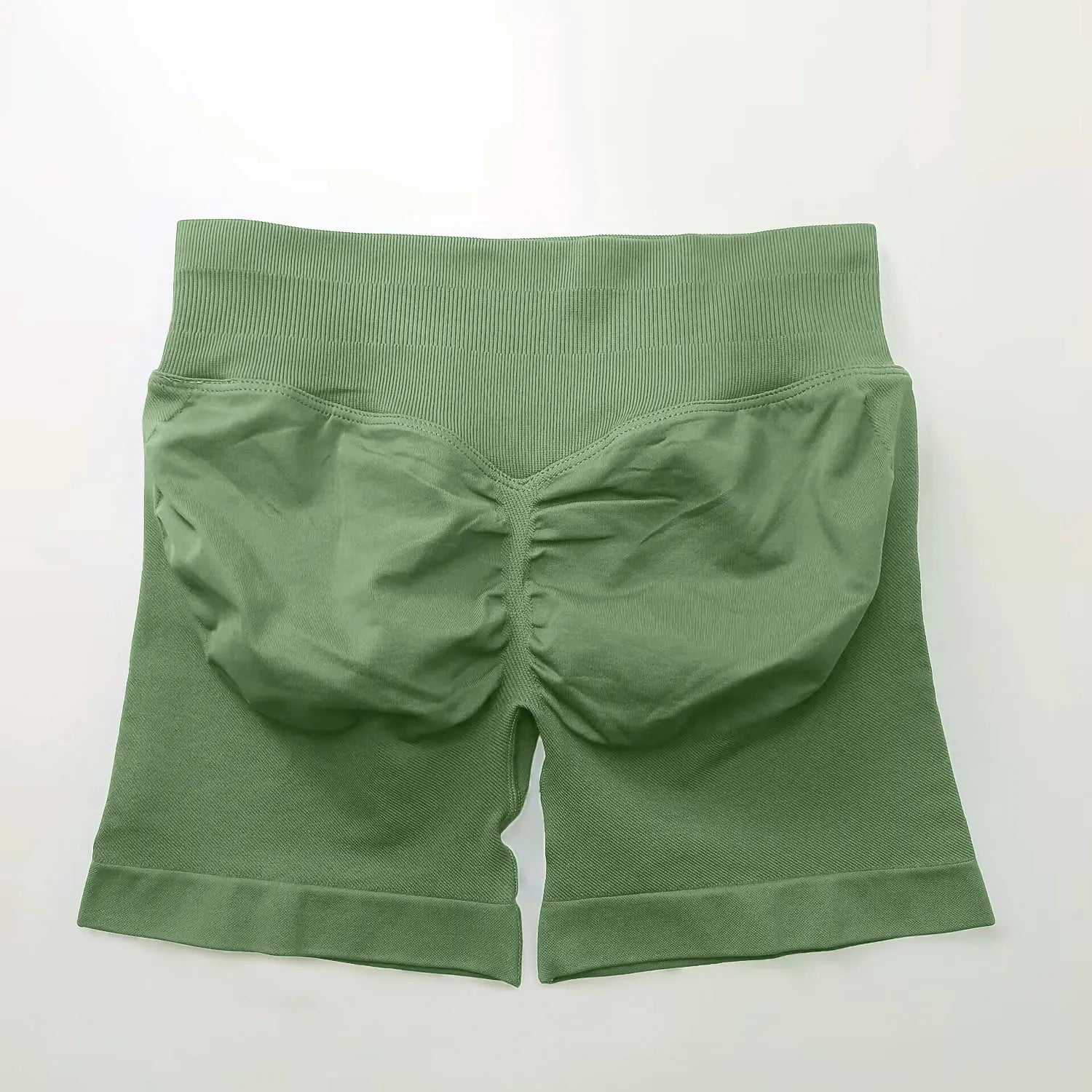 Elevate Your Workout with NCLAGEN Women's Impact Shorts - Seamless 4.5" Biker Shorts for Ultimate Comfort and Style
