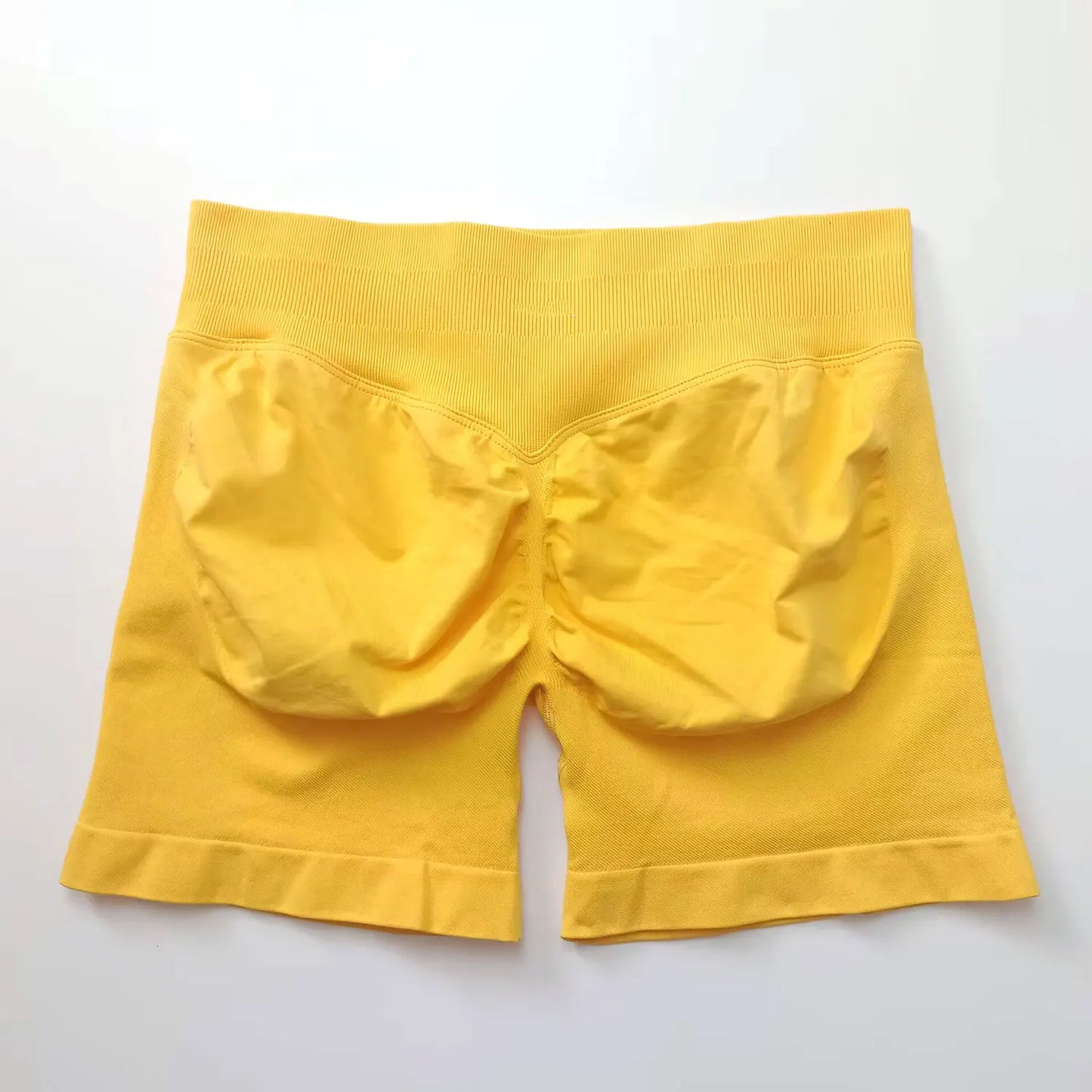 Elevate Your Workout with NCLAGEN Women's Impact Shorts - Seamless 4.5" Biker Shorts for Ultimate Comfort and Style
