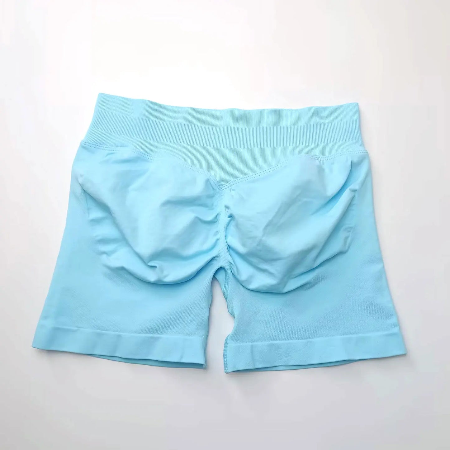 Elevate Your Workout with NCLAGEN Women's Impact Shorts - Seamless 4.5" Biker Shorts for Ultimate Comfort and Style