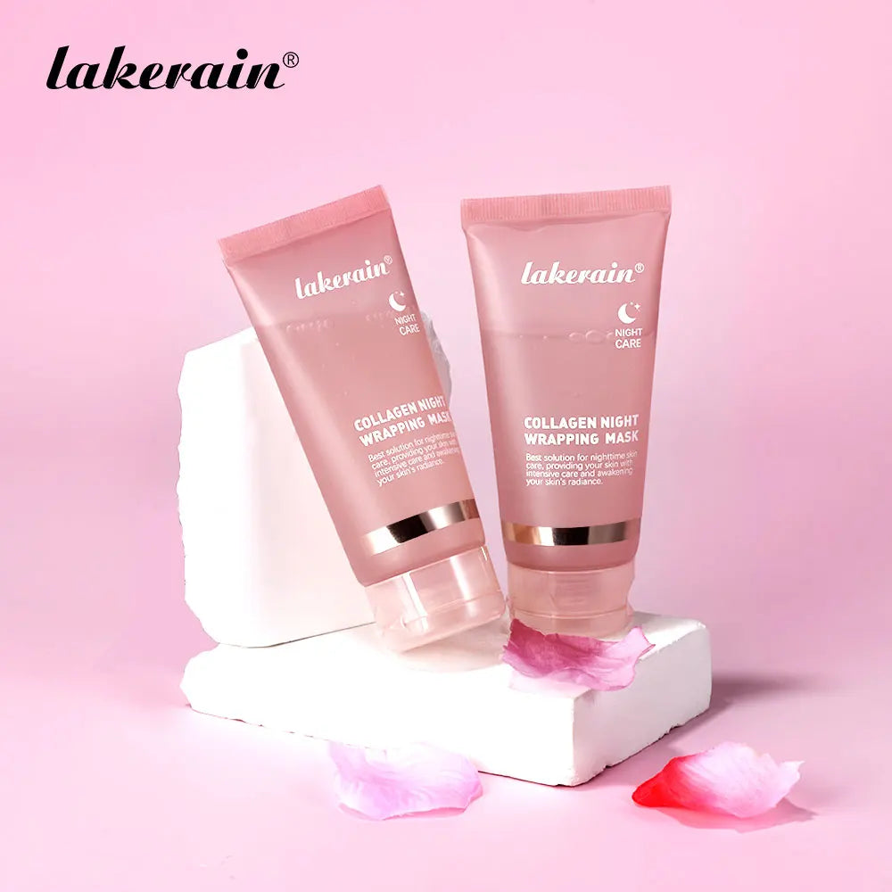Revitalize Your Skin Overnight with the Korean Deep Collagen Peel-Off Mask - Anti-Wrinkle, Lifting Treatment for All Skin Types