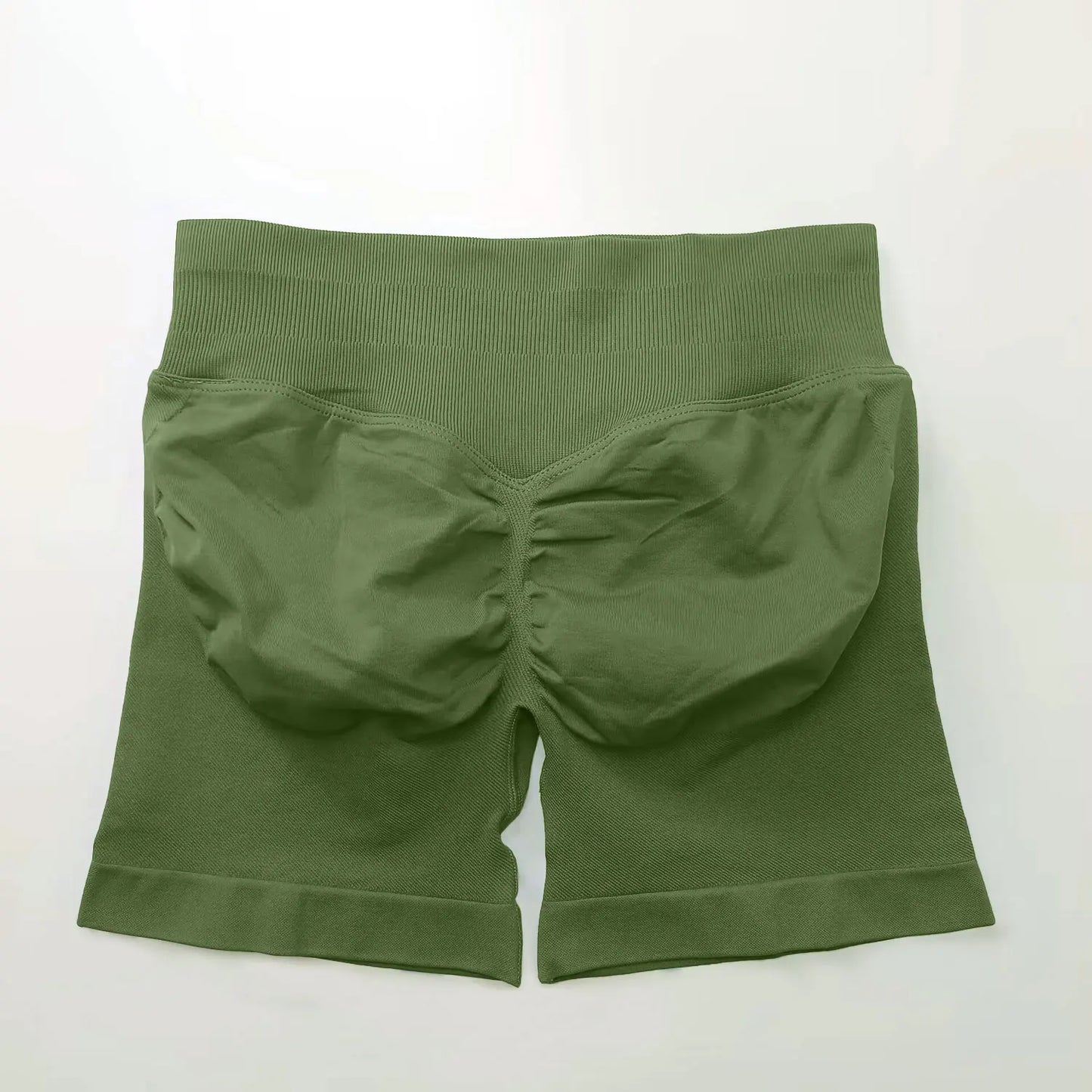 Elevate Your Workout with NCLAGEN Women's Impact Shorts - Seamless 4.5" Biker Shorts for Ultimate Comfort and Style