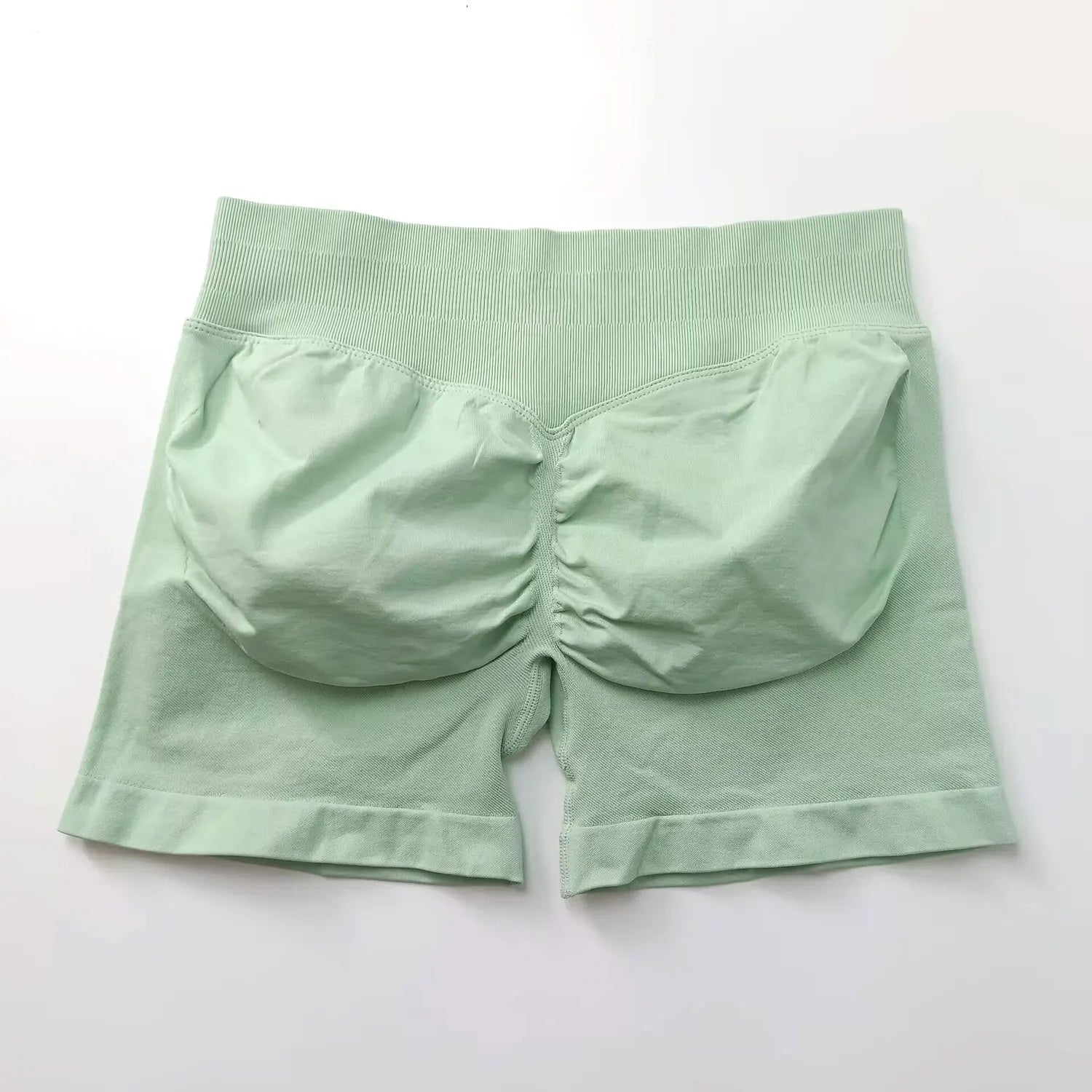 Elevate Your Workout with NCLAGEN Women's Impact Shorts - Seamless 4.5" Biker Shorts for Ultimate Comfort and Style