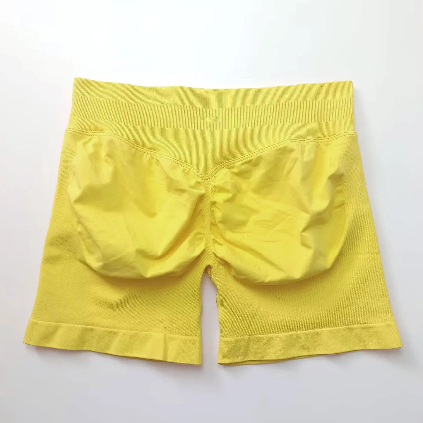 Elevate Your Workout with NCLAGEN Women's Impact Shorts - Seamless 4.5" Biker Shorts for Ultimate Comfort and Style